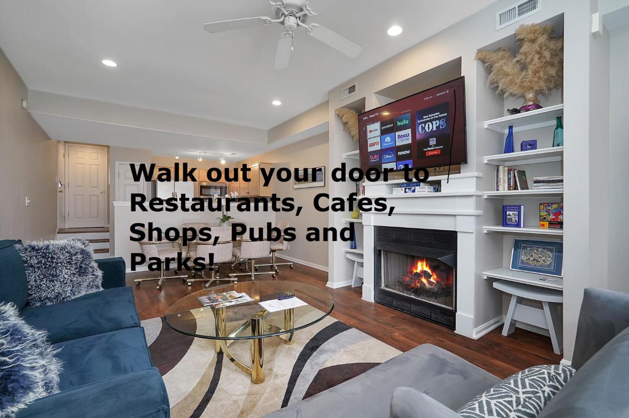 Lux Townhouse, Walk To All, Sleeps 6 Adults Louisville Exterior foto